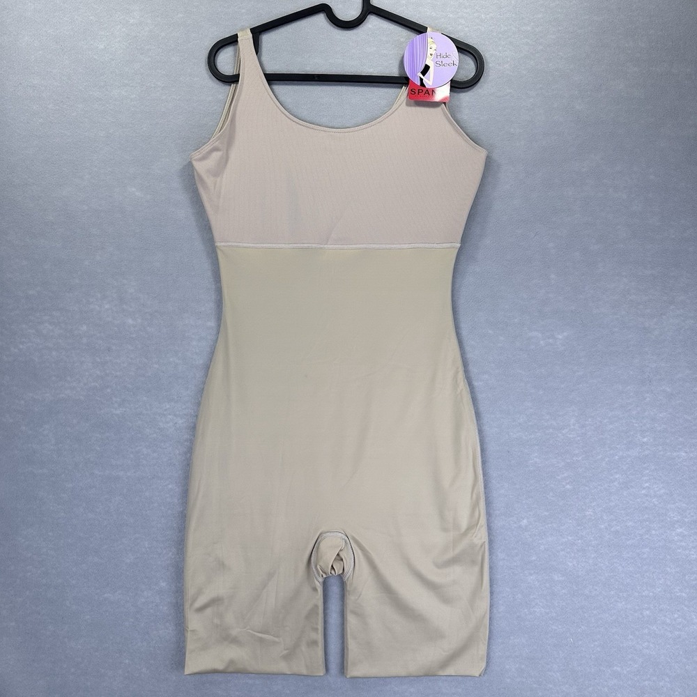 NWT Spanx Slip Suit Nude XL Hide & Sleek Full Body Slimming‎ Retail $88 New